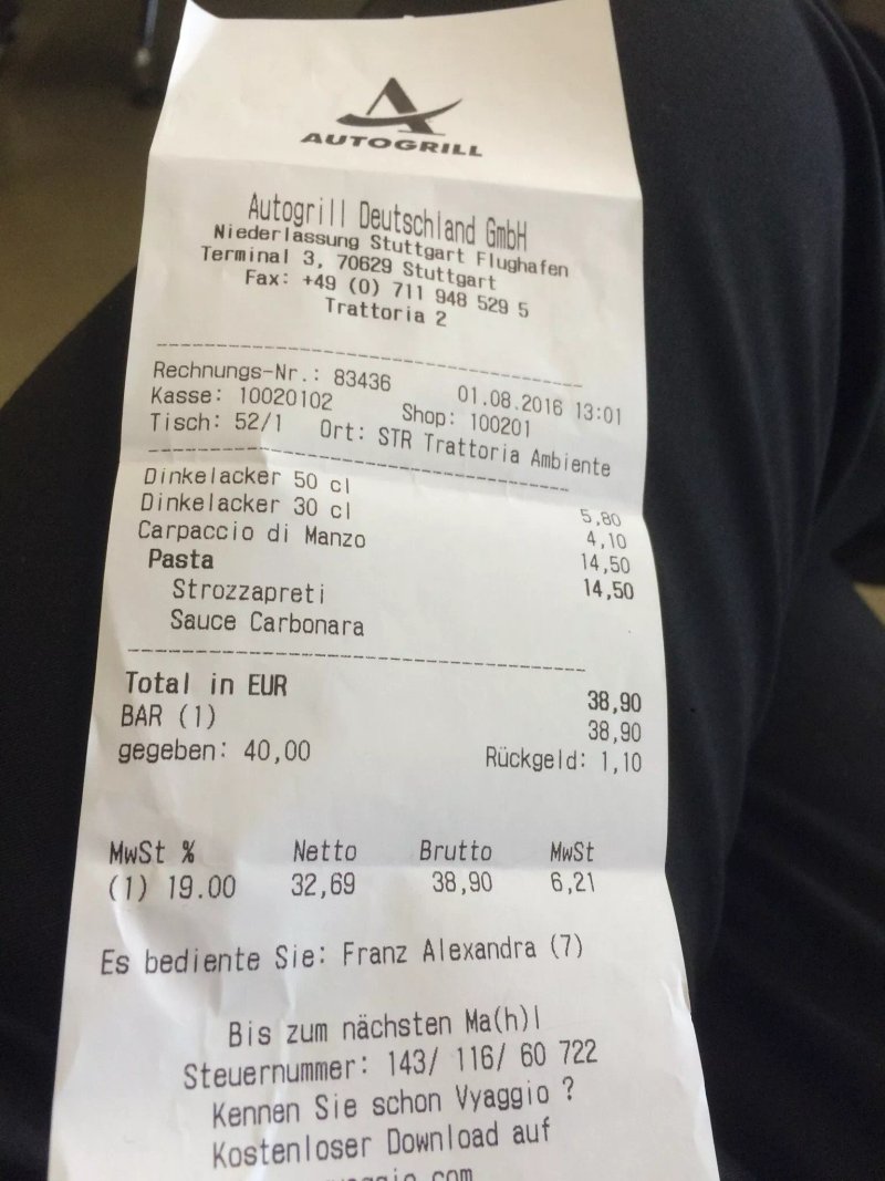 Autogrill Restaurant