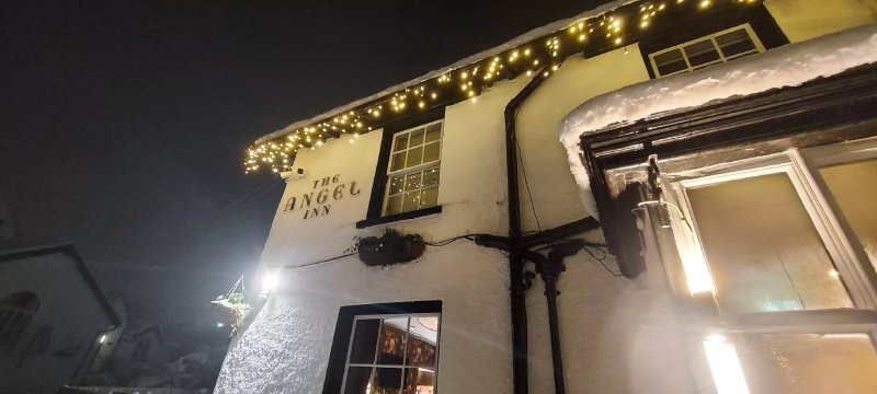 Food At The Angel Inn, Bowness
