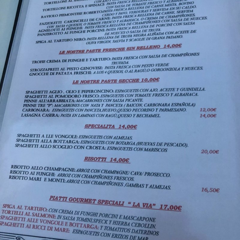 Pizzeria La Via Calafell