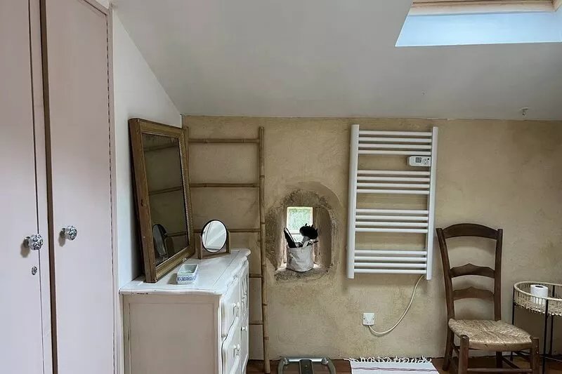 Restored character house in a park with private heated swimming pool