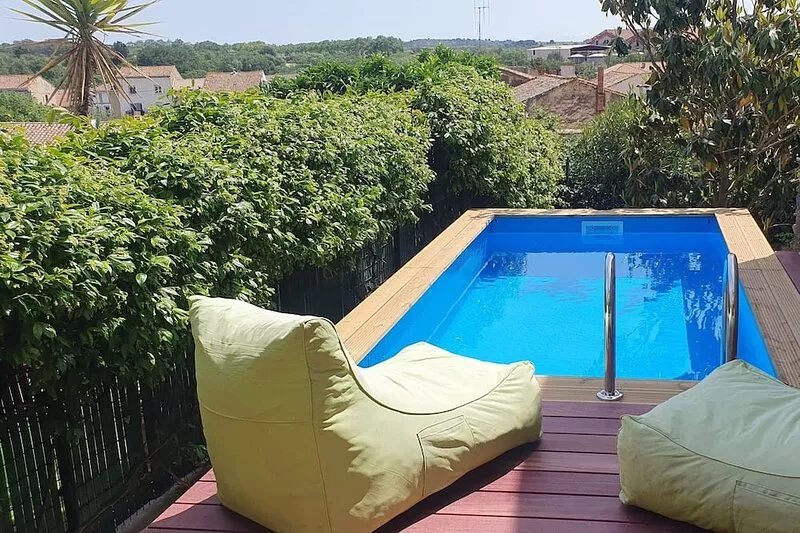 Vine Views Suntrap Terrace, Garden And Plunge Pool With Decking