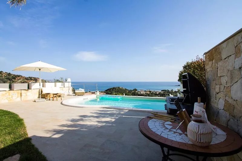 Levante - Magnificent villa with swimming pool and panoramic view of the bay of