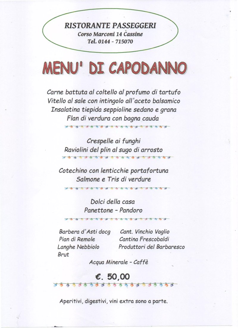 Ristorante Passeggeri