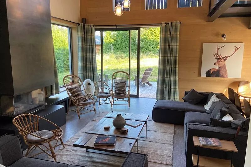 Top-of-the-range 17-bed chalet, close to the slopes, facing Mont Blanc