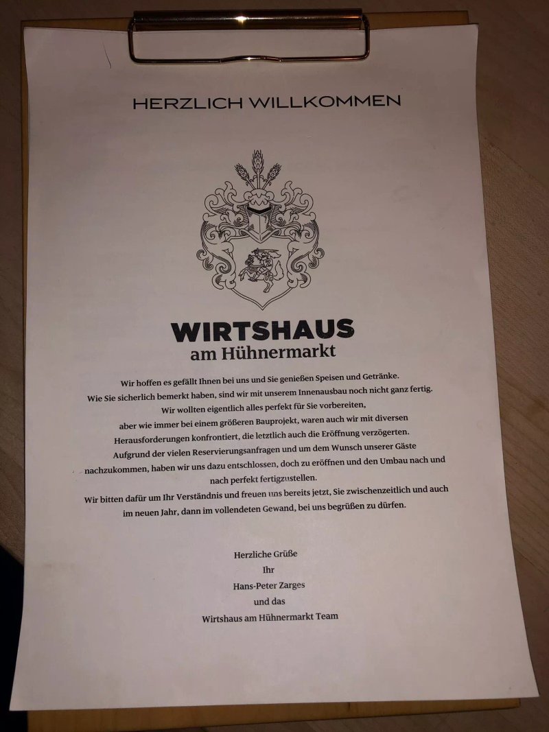 Wirtshaus am Huhnermarkt
