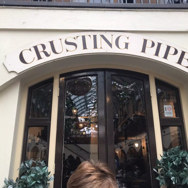 Crusting Pipe