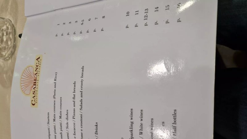 Casablanca Ristorante Pizzeria