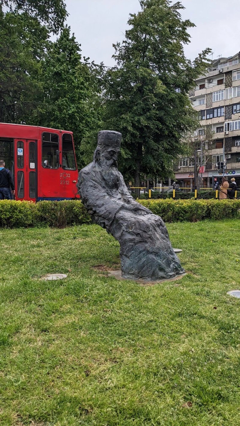Monument to Patriarch Pavle