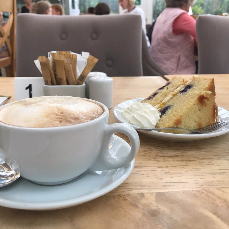 The Lavender Tearoom at Conwy Garden World
