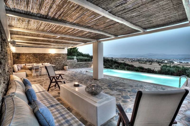 Beautiful villa with private pool and panoramic sea view of Golden Beach
