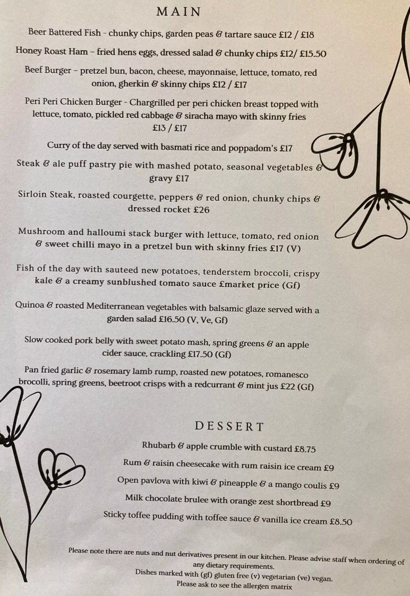 The Old Red Lion Inn Restaurant