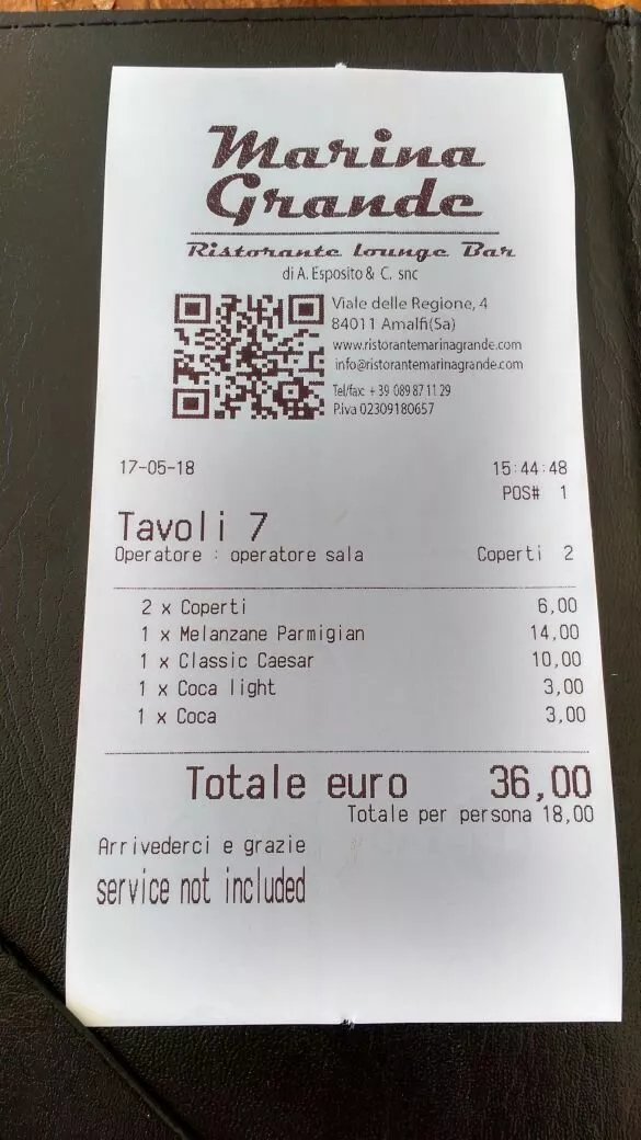 Restaurant Marina Grande