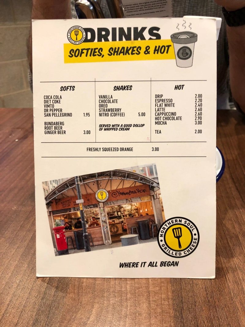 Northern Soul Grilled Cheese