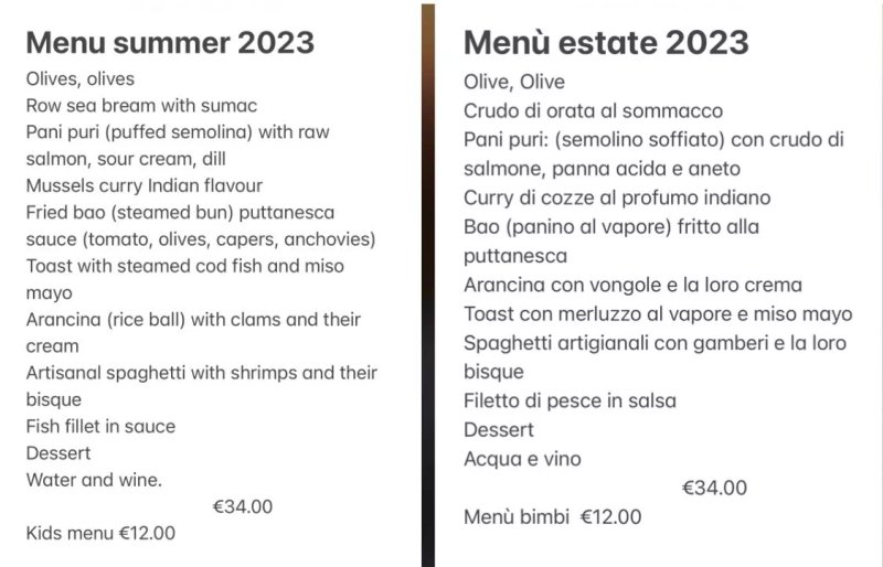 La Cucina di Michelangelo Restaurant