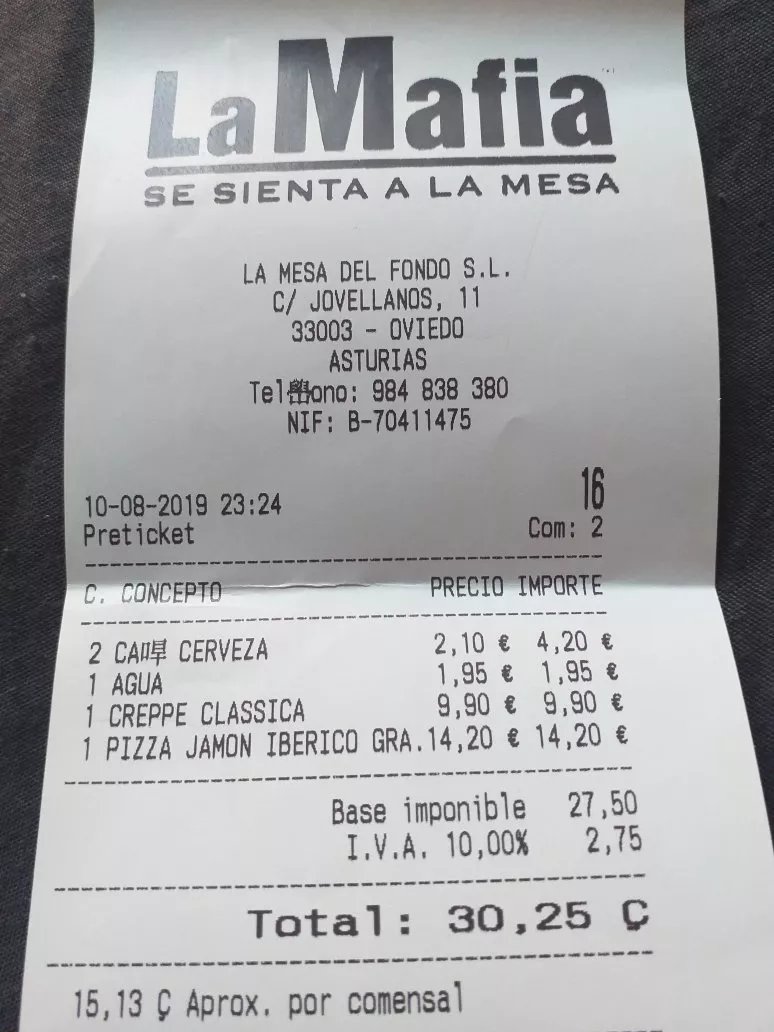La Mafia Se Sienta a la Mesa