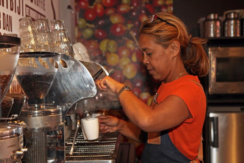 Meisje Koffiegeschenk