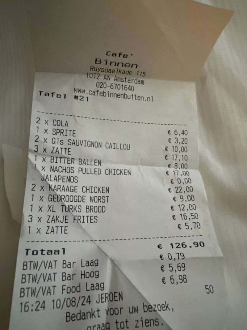 Cafe Binnen Buiten