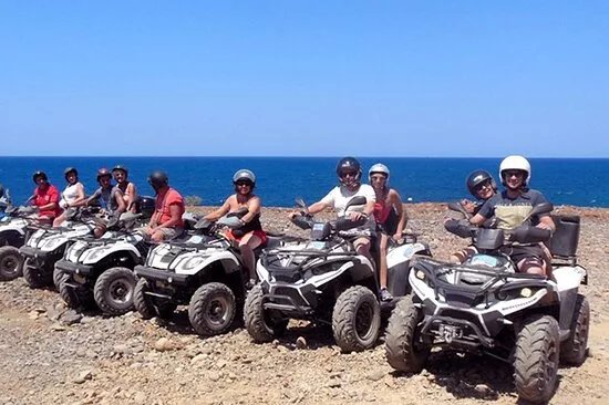 Quad safari Crete