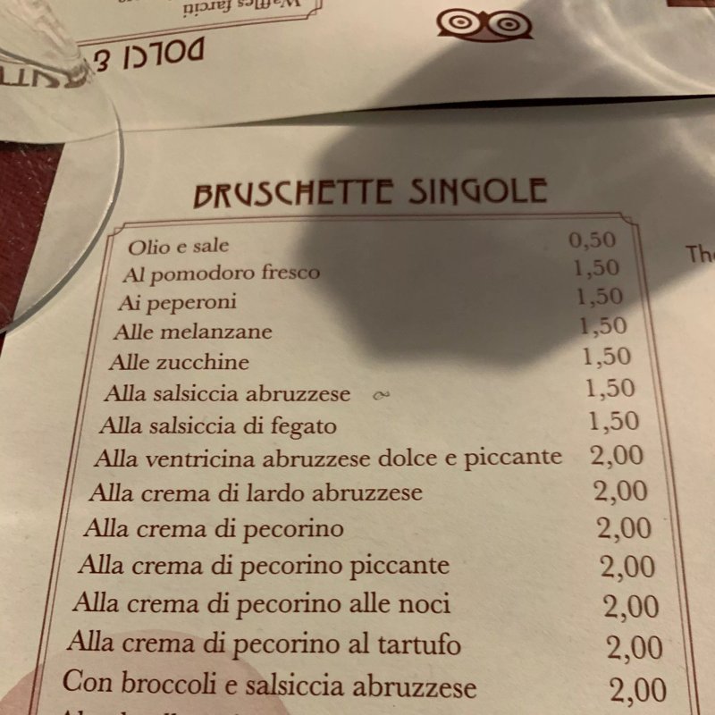 The King dell'Arrosticino