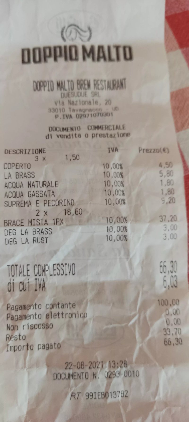 Doppio Malto Udine
