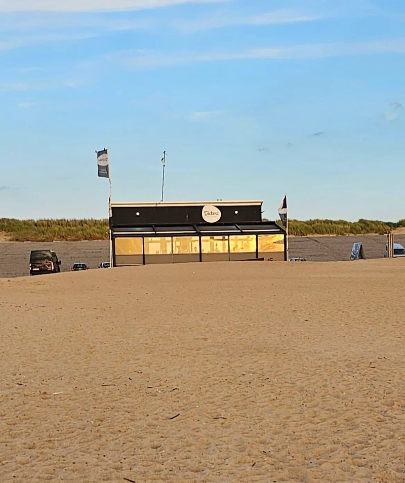 DickenZ aan het strand
