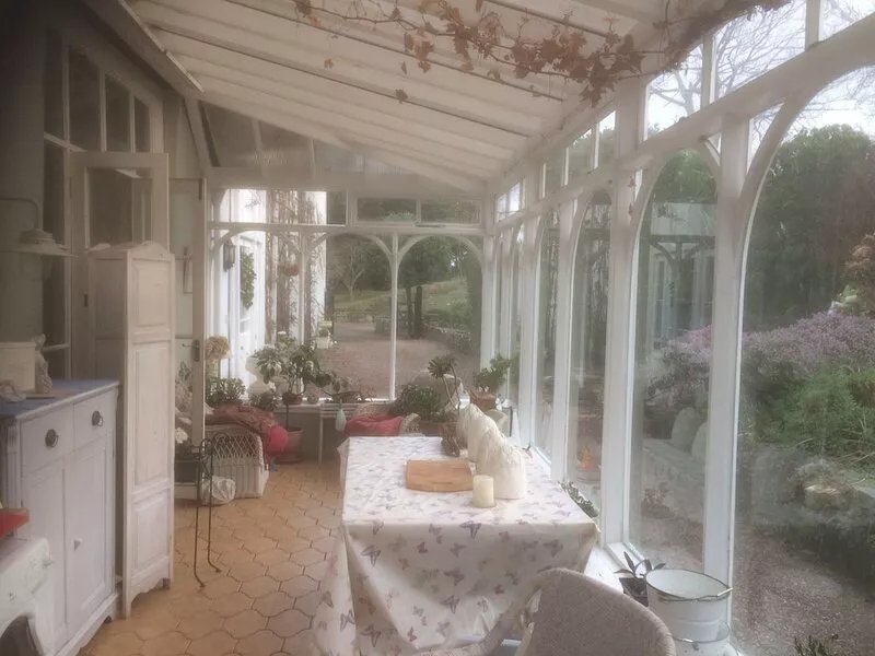 Georgian Extension to Tudor Manor House set in 2 1/2 acres on coastal path