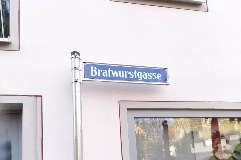 Bratwurstgasse Nurnberg