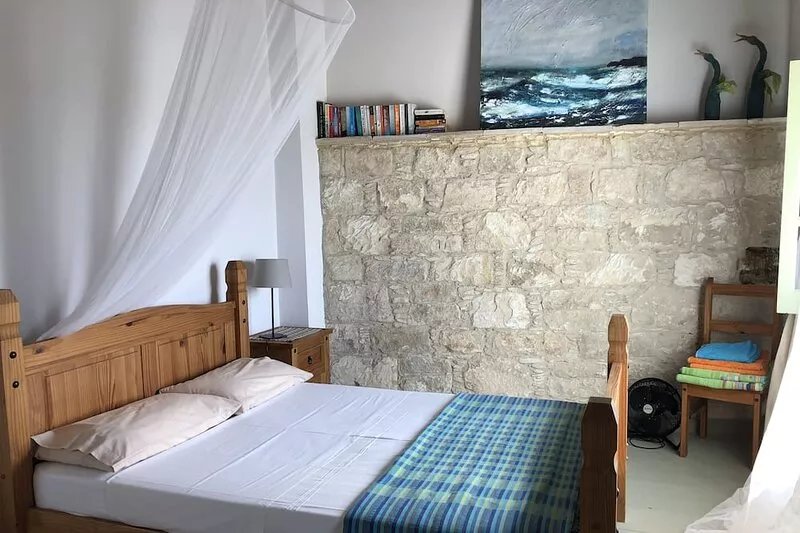Traditional Stone Village Apartment With Balcony