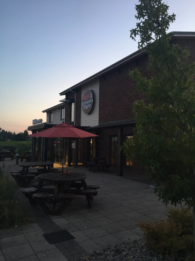 Exeter Exeter (m5, Jn 29) Brewers Fayre