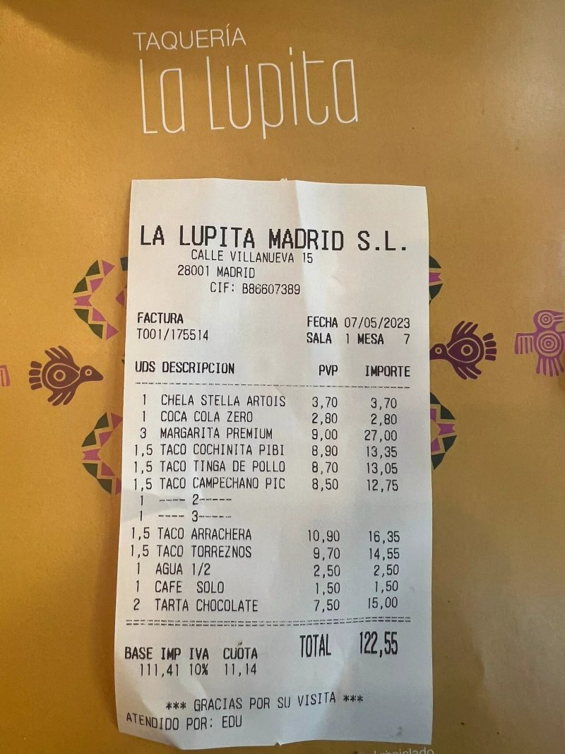 Taqueria La Lupita