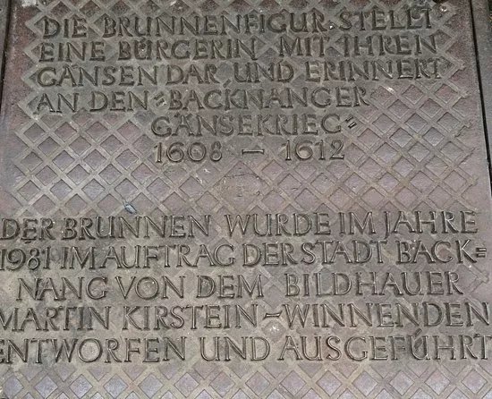 Marktbrunnen - Stadt Backnang