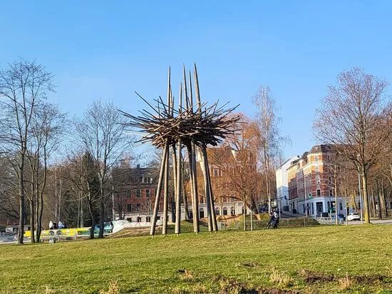 Skulptur Liebesnest