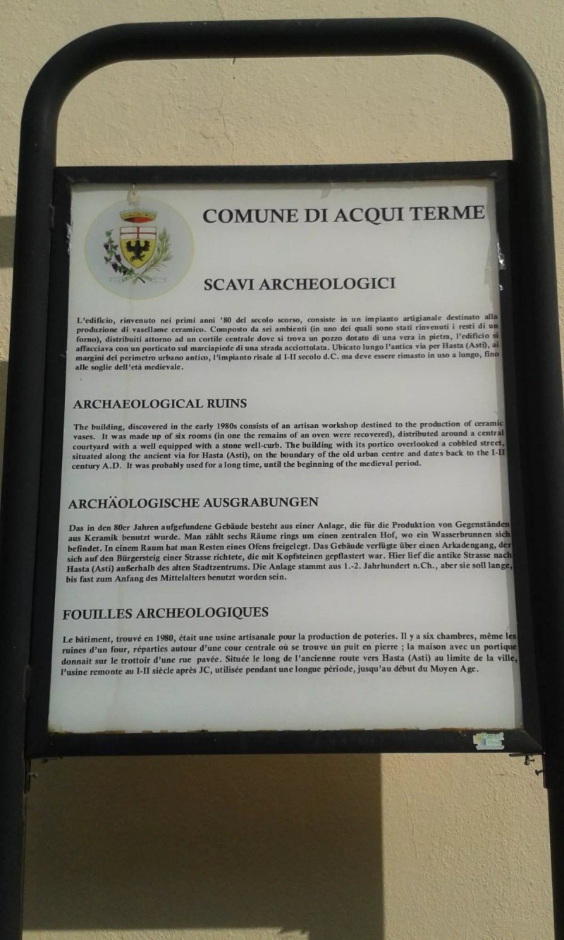 Area archeologica di via Cassino /casa e laboratorio artigianale di epoca romana