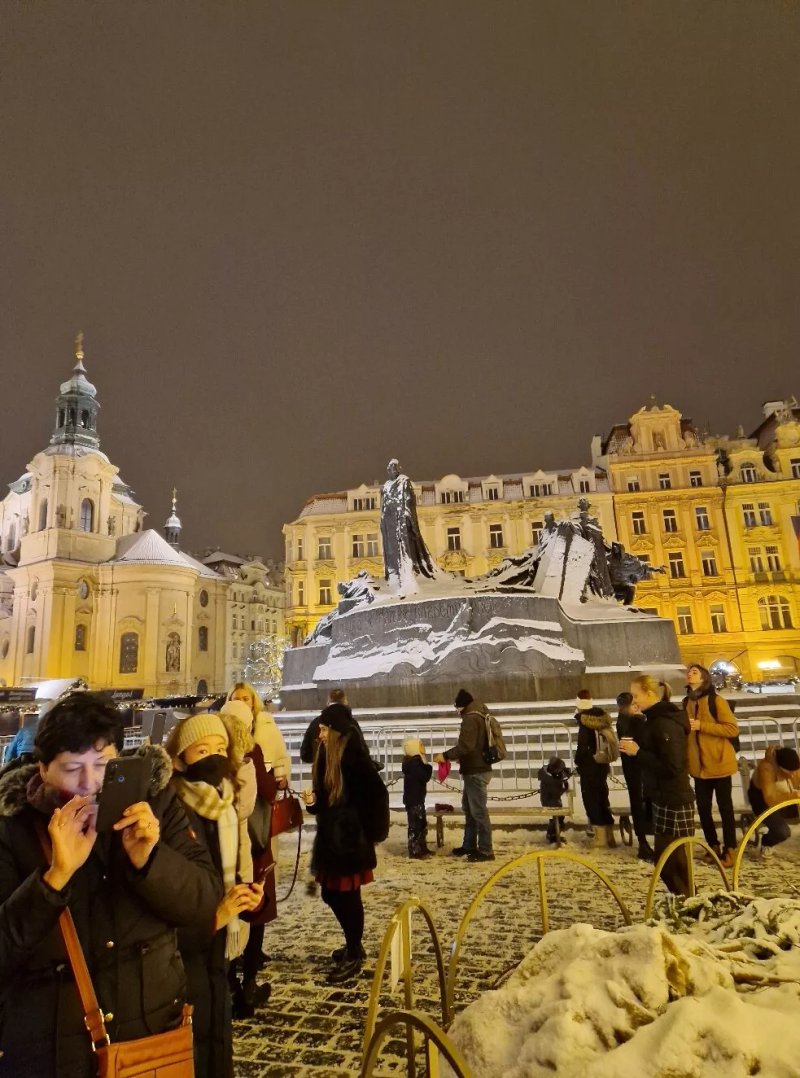 Vanocni trhy Praha 2021 na Staromestskem namesti