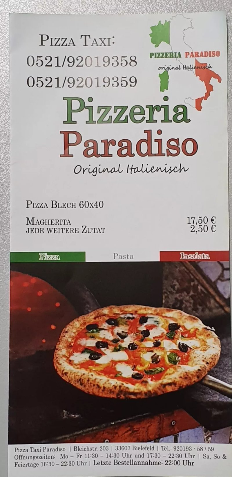 Pizzeria Paradiso
