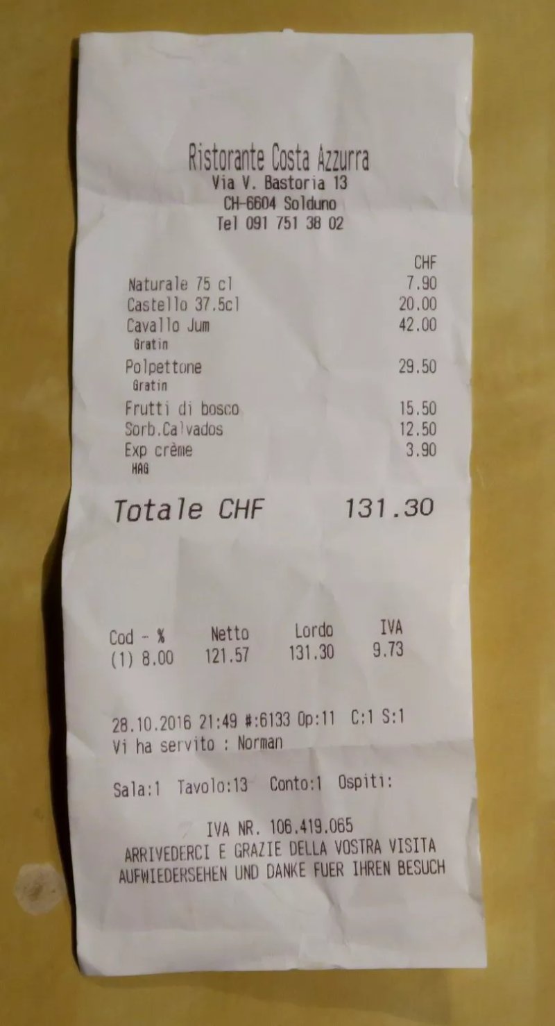 Ristorante Costa Azzurra