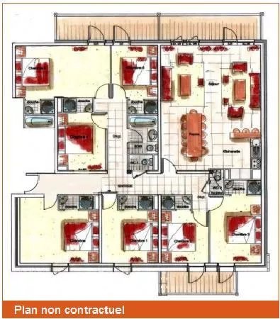 Residence Chalet des Neiges Plein Sud
