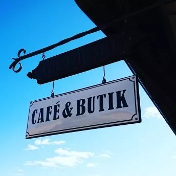 Gjuthuset Cafe & Butik, vid Gruvan i Falun