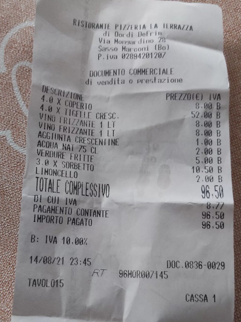 La Terrazza - Ristorante Pizzeria