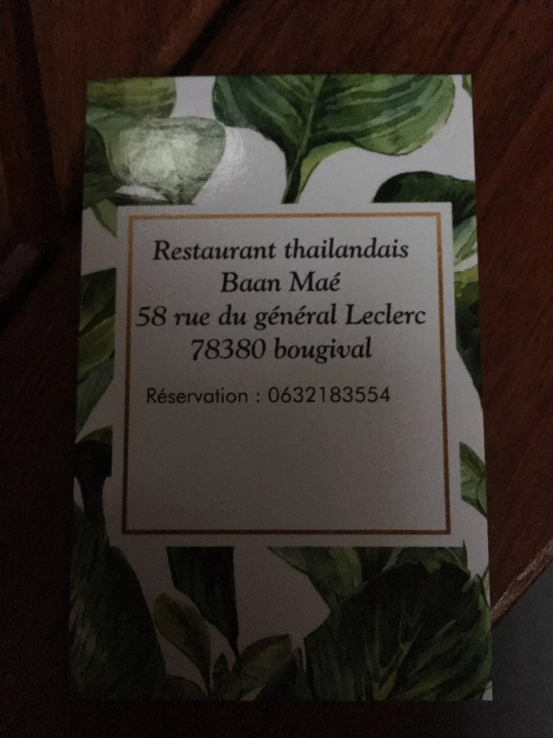 Restaurant Baan Mae