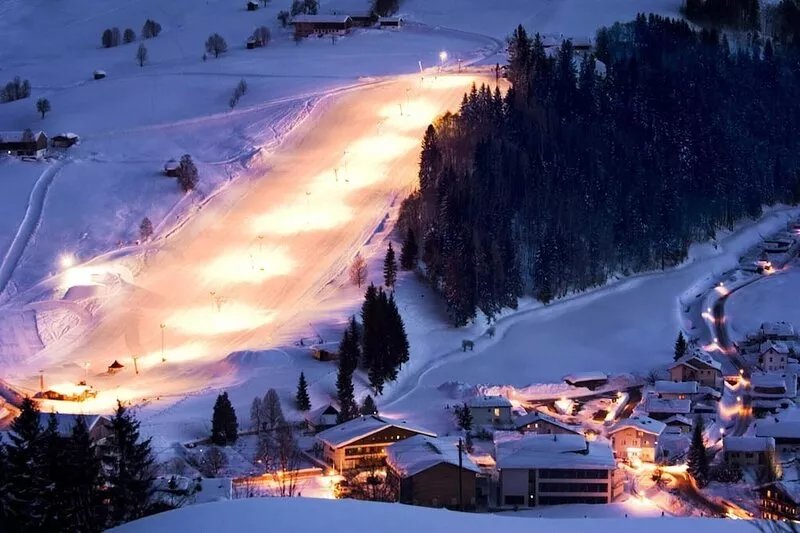 Holiday home in ski area in Leogang with sauna