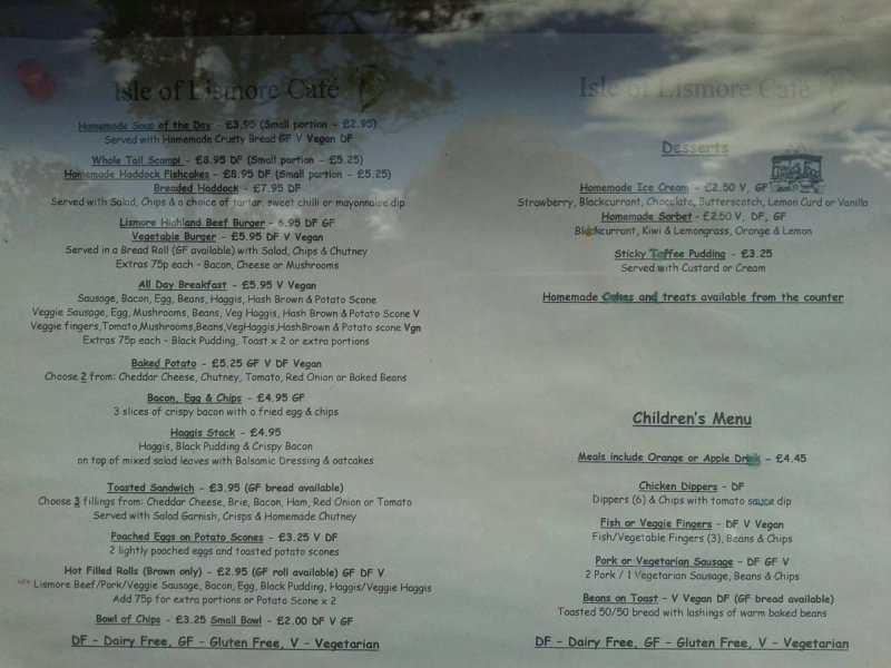 Isle of Lismore Cafe
