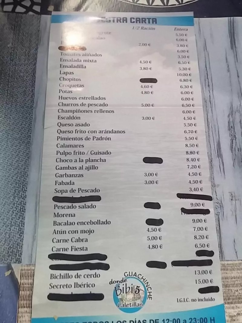 Guachinche Donde Bibi 5