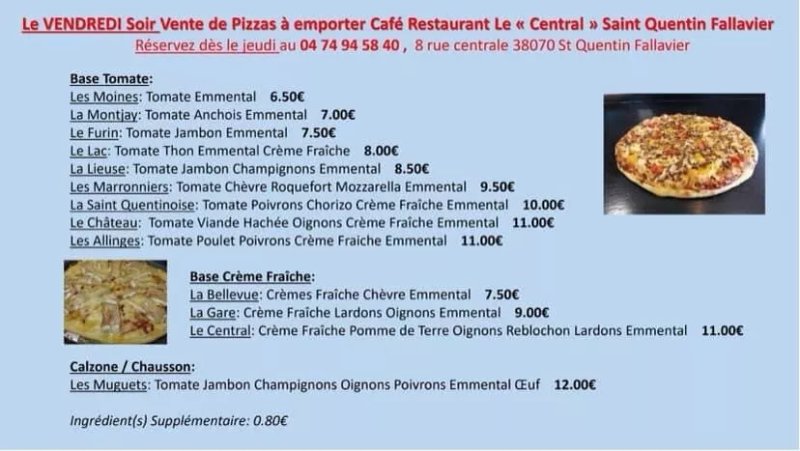Cafe Restaurant Le Central