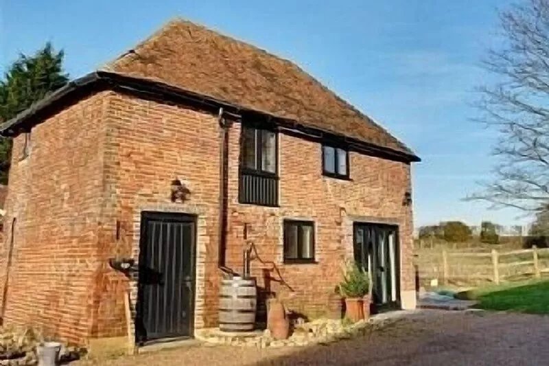 Water Farm Granary In Smeeth, Kent