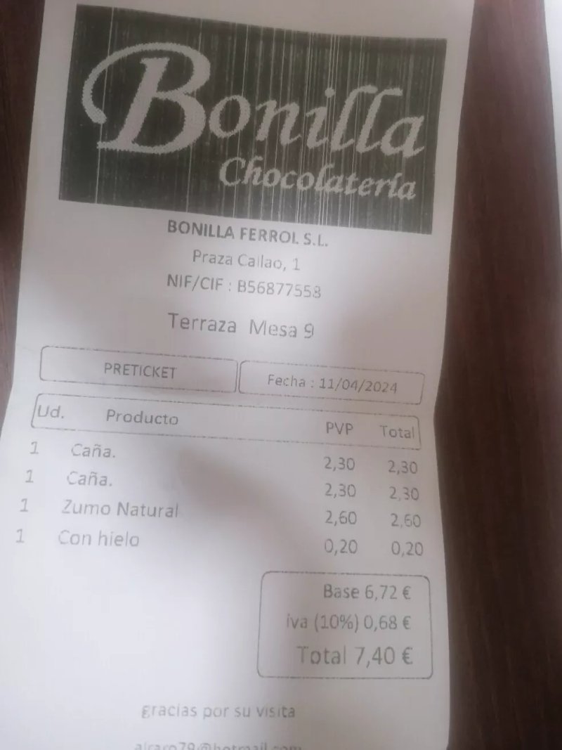Chocolateria Bonilla Scr
