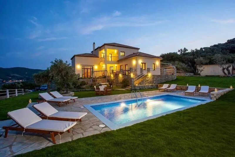 VILLA ANATOLI-PANORAMIC VIEW AND PRIVATE POOL