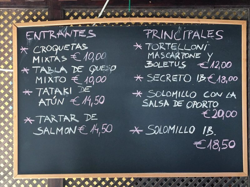 Tasca Jardin La Cantina