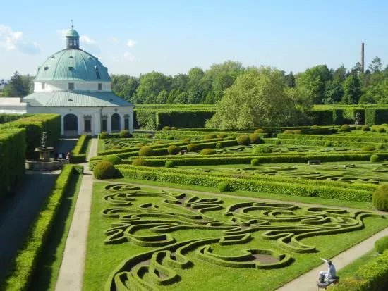 Gardens and Castle at Kromeriz