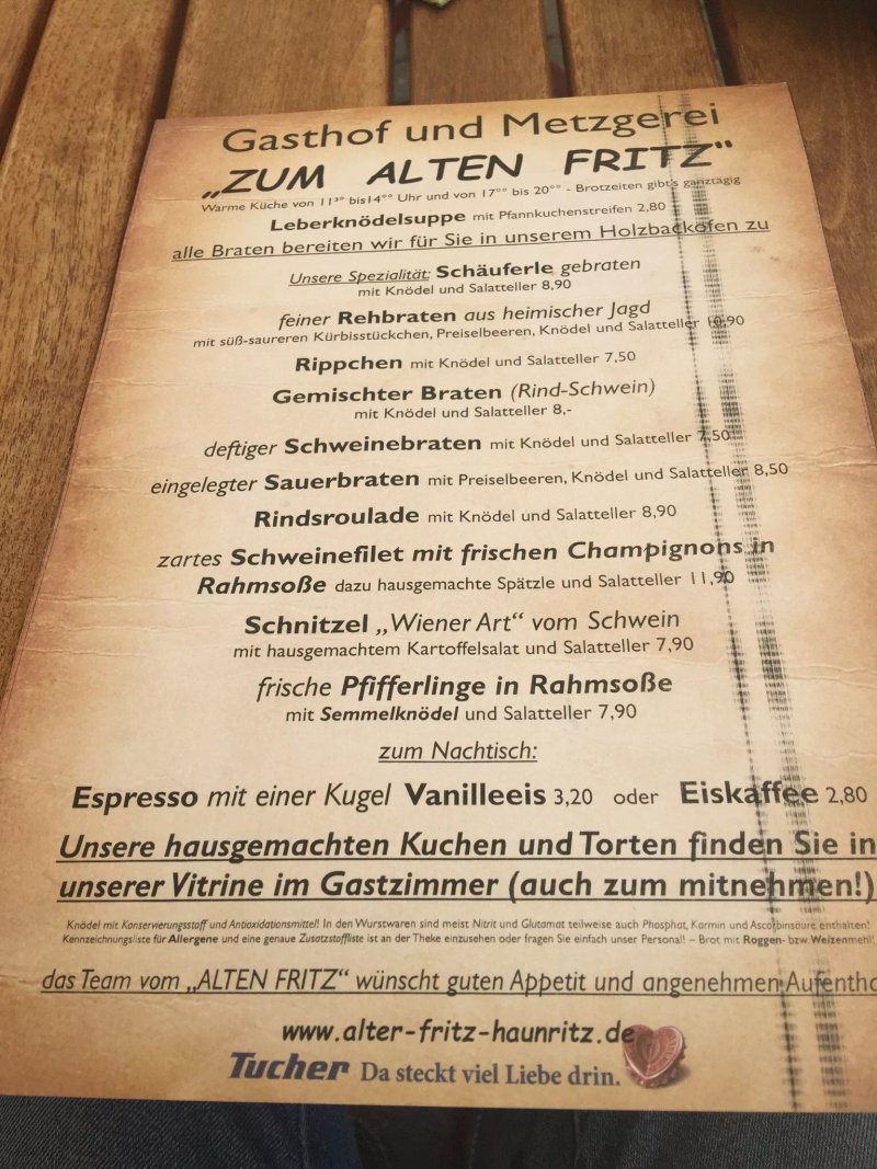 Zum "Alten Fritz"